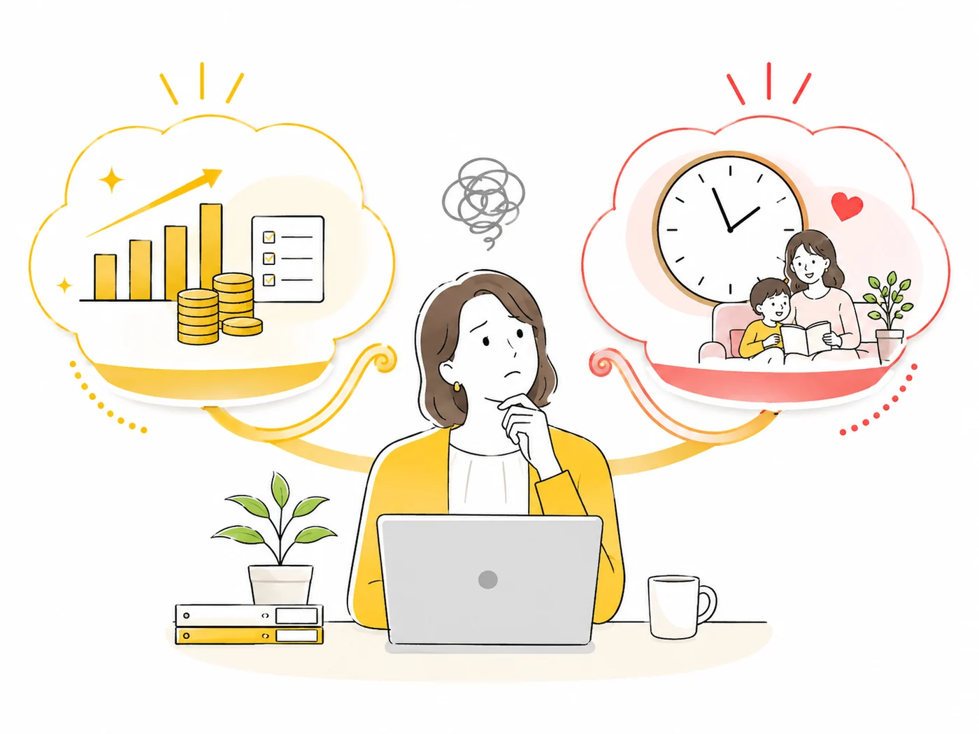 収入を増やしても、自分の時間は減らしたくない
